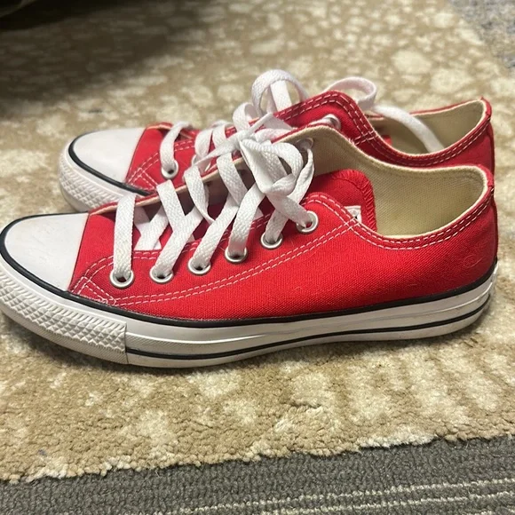 Converse Red Sneakers - Picture 2 of 5